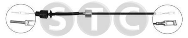 STC T480706 Clutch cable T480706: Buy near me in Poland at 2407.PL - Good price!