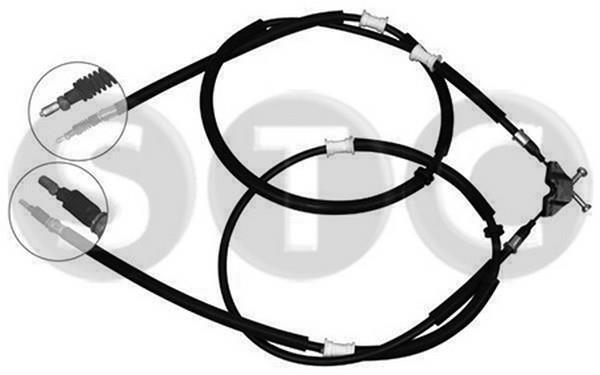 STC T482523 Cable Pull, parking brake T482523: Buy near me in Poland at 2407.PL - Good price!