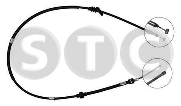 STC T481962 Parking brake cable, right T481962: Buy near me in Poland at 2407.PL - Good price!