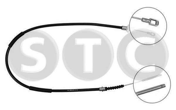 STC T482406 Clutch cable T482406: Buy near me in Poland at 2407.PL - Good price!