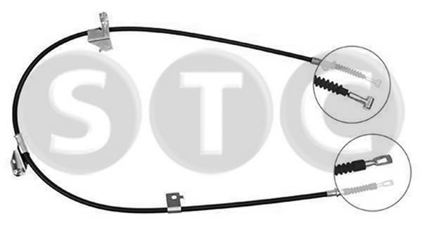 STC T482321 Parking brake cable, right T482321: Buy near me in Poland at 2407.PL - Good price!