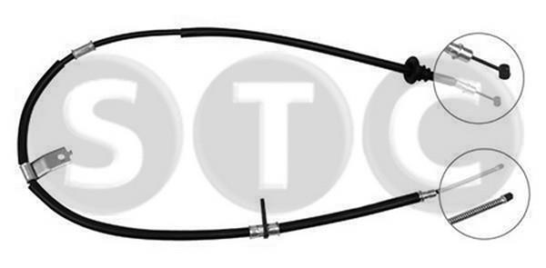 STC T481975 Parking brake cable, right T481975: Buy near me in Poland at 2407.PL - Good price!