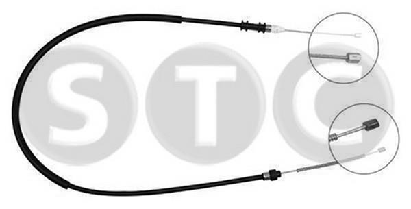 STC T480330 Parking brake cable left T480330: Buy near me in Poland at 2407.PL - Good price!