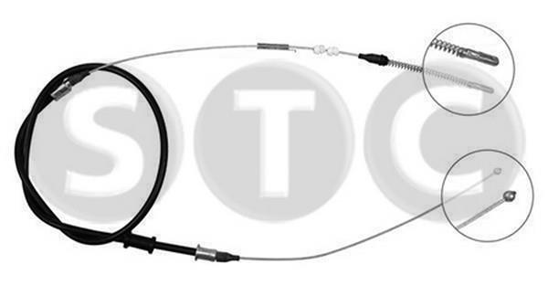 STC T482487 Parking brake cable, right T482487: Buy near me in Poland at 2407.PL - Good price!