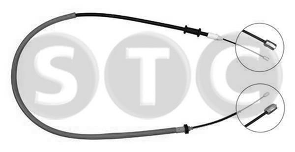 STC T480334 Parking brake cable, right T480334: Buy near me in Poland at 2407.PL - Good price!