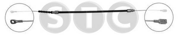 STC T483571 Parking brake cable, right T483571: Buy near me in Poland at 2407.PL - Good price!