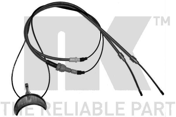 NK 902528 Cable Pull, parking brake 902528: Buy near me in Poland at 2407.PL - Good price!