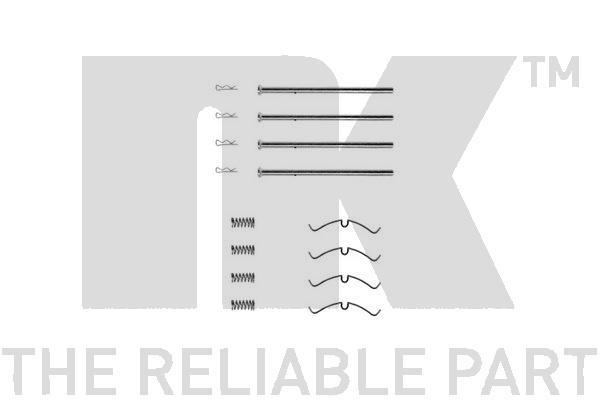 NK 7923920 Комплект монтажний гальмівних колодок 7923920: Приваблива ціна - Купити у Польщі на 2407.PL!