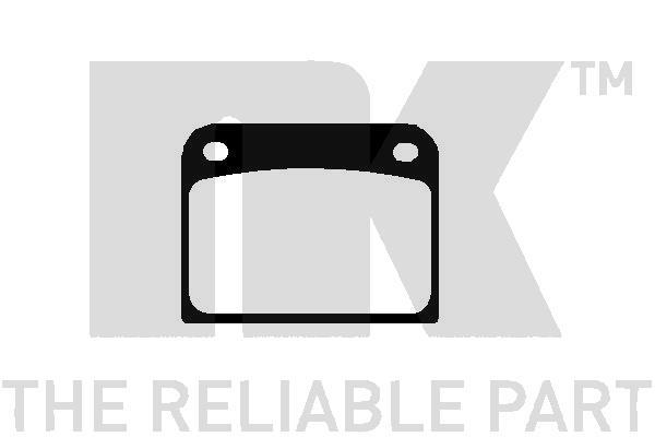 NK 224104 Brake Pad Set, disc brake 224104: Buy near me in Poland at 2407.PL - Good price!