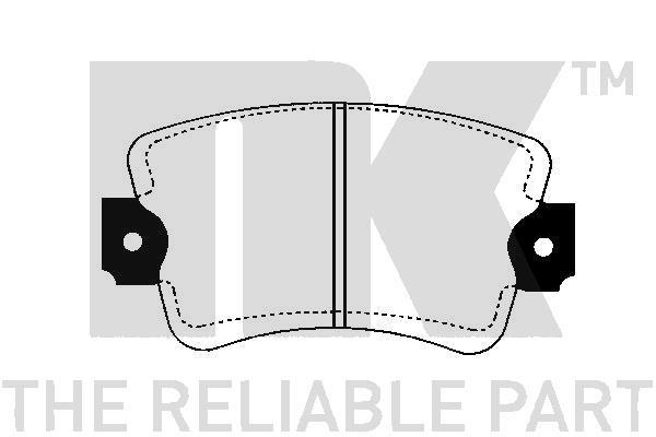 NK 223913 Brake Pad Set, disc brake 223913: Buy near me at 2407.PL in Poland at an Affordable price!