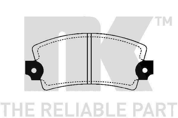 NK 223901 Brake Pad Set, disc brake 223901: Buy near me at 2407.PL in Poland at an Affordable price!