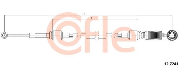 Cofle 12.7241 Привод механізму перемикання передач 127241: Приваблива ціна - Купити у Польщі на 2407.PL!