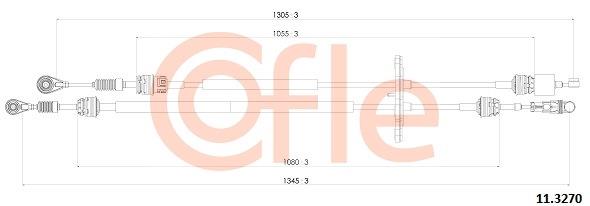 Cofle 11.3270 Getriebeschaltungsantrieb 113270: Kaufen Sie zu einem guten Preis in Polen bei 2407.PL!