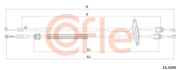 Cofle 11.3295 Привод механизма переключения передач 113295: Отличная цена - Купить в Польше на 2407.PL!
