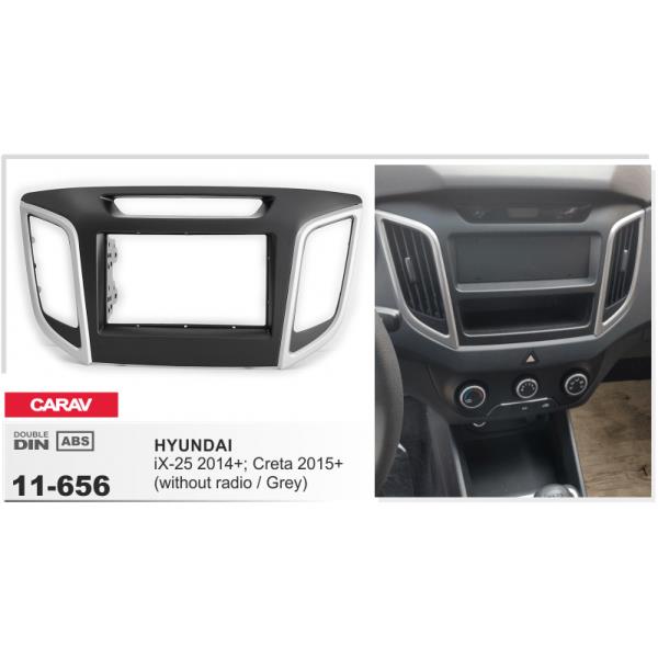 Carav 11-656 Переходная рамка Hyundai CARAV 11-656 11656: Купить в Польше - Отличная цена на 2407.PL!