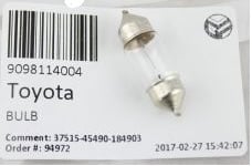 Toyota 90981-14004 Лампа розжарювання C10W 12V 10W 9098114004: Приваблива ціна - Купити у Польщі на 2407.PL!