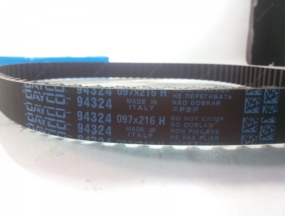 Dayco 94324 Timing belt 94324: Buy near me in Poland at 2407.PL - Good price!