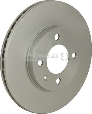 Front brake disc ventilated Jp Group 1163111000
