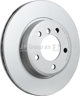 Front brake disc ventilated Jp Group 1463104300