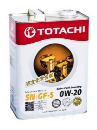 Totachi 4562374690622 Engine oil Totachi Extra Fuel Economy 0W-20, 4L 4562374690622: Buy near me in Poland at 2407.PL - Good price!