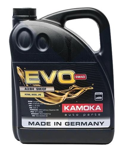 Kamoka L005000401 Motoröl Kamoka 0W-40, 5 L L005000401: Kaufen Sie zu einem guten Preis in Polen bei 2407.PL!
