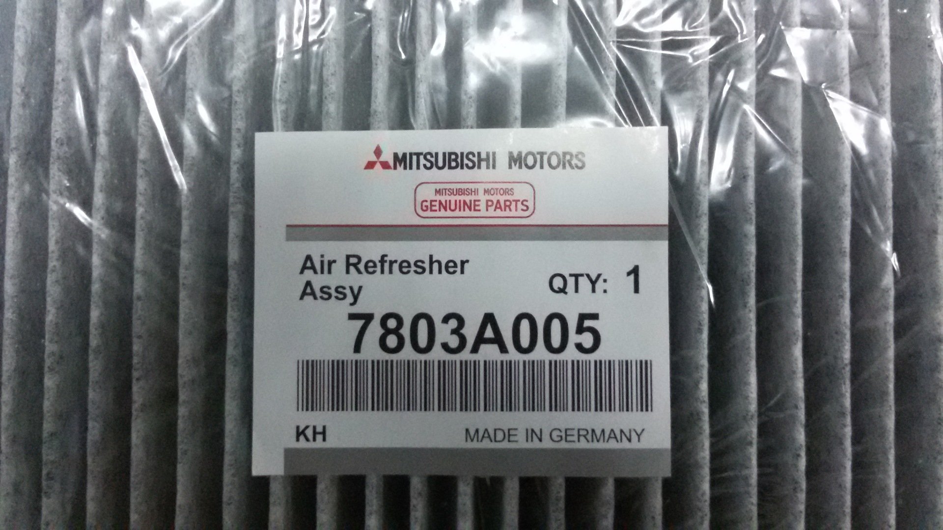 Mitsubishi 7803A005 Filter, interior air 7803A005: Buy near me in Poland at 2407.PL - Good price!