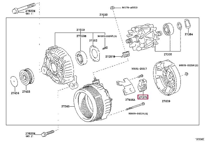 Toyota 27370-0F060 Auto part 273700F060: Buy near me at 2407.PL in Poland at an Affordable price!