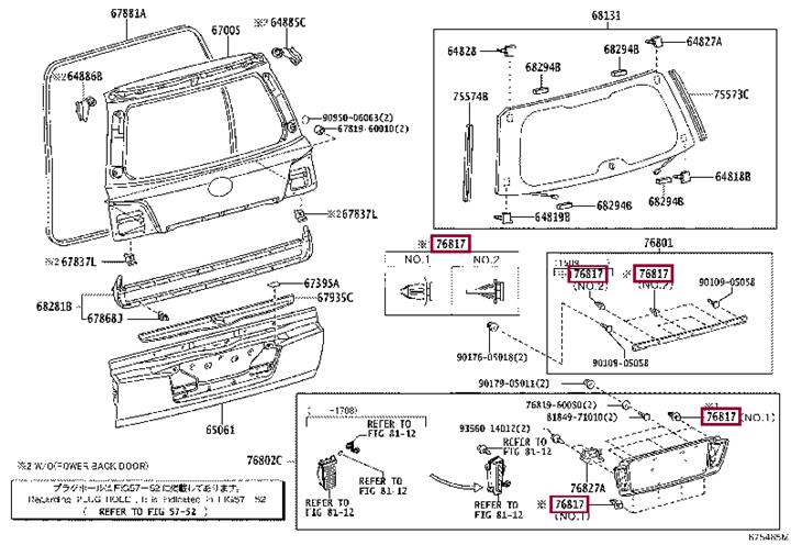 Toyota 76817-60080 Clip 7681760080: Kaufen Sie zu einem guten Preis in Polen bei 2407.PL!