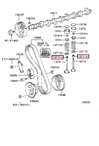 Toyota 90913-02118 Сальник клапана 9091302118: Приваблива ціна - Купити у Польщі на 2407.PL!