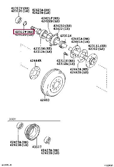 Toyota 90520-T0033 Pierścień zamykający, pompa paliwowa 90520T0033: Dobra cena w Polsce na 2407.PL - Kup Teraz!