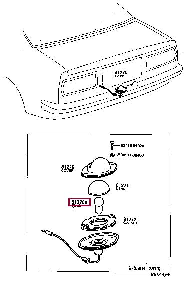 Toyota 90981-11003 Halogenlampe 9098111003: Bestellen Sie in Polen zu einem guten Preis bei 2407.PL!