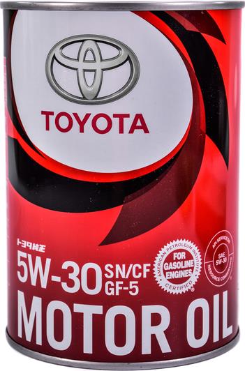 Toyota Моторное масло Toyota 5W-30, 1л – цена
