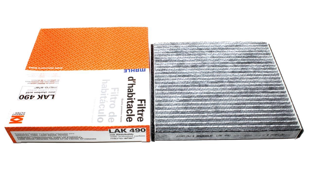 Activated Carbon Cabin Filter Mahle&#x2F;Knecht LAK 490