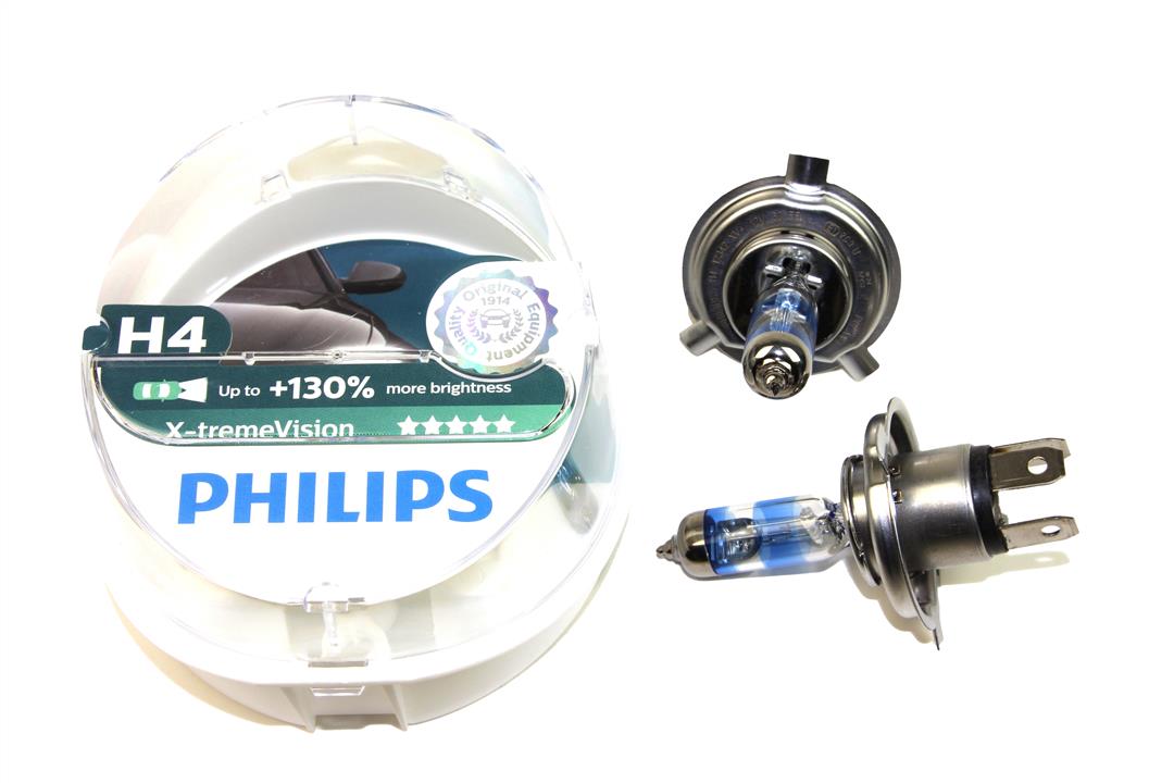 Halogen lamp Philips X-Tremevision +130% 12V H4 60&#x2F;55W +130% Philips 12342XV+S2
