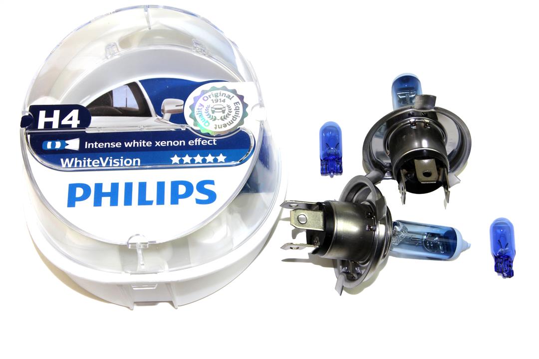 Philips Halogenlampe Philips Whitevision 12V H4 60&#x2F;55W – Preis
