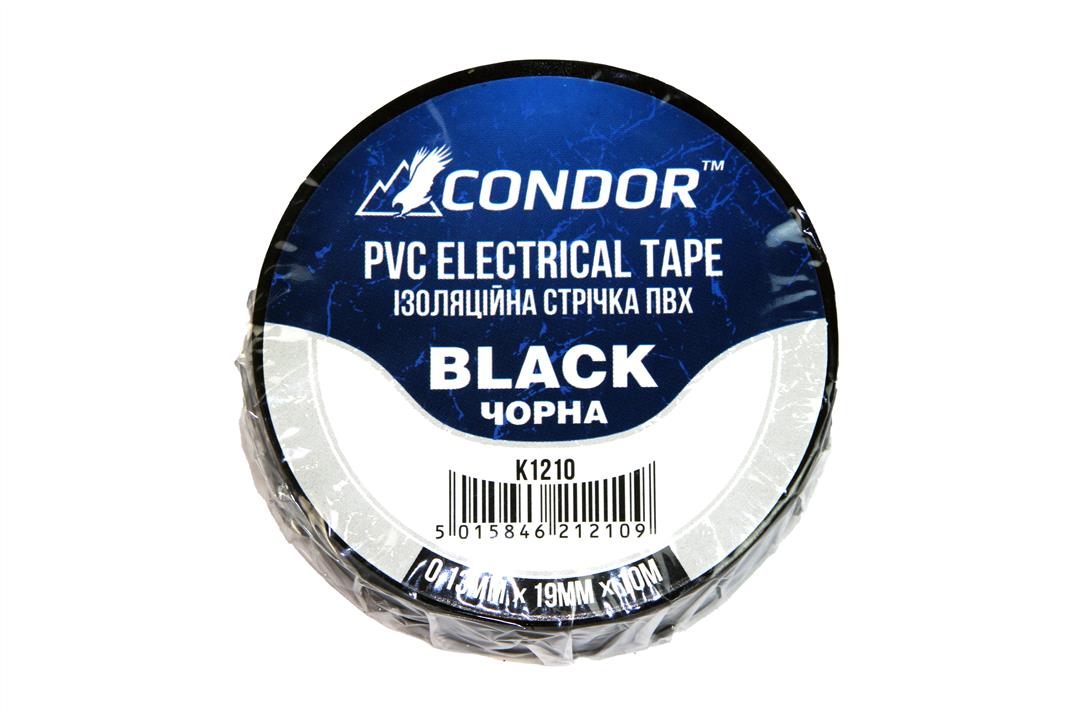 Condor K1210 Insulating tape black, 10 m K1210: Buy near me in Poland at 2407.PL - Good price!