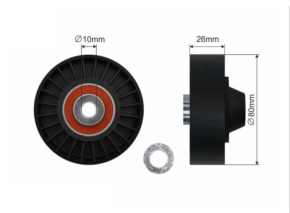 Caffaro 21-11 Bypass roller 2111: Buy near me in Poland at 2407.PL - Good price!