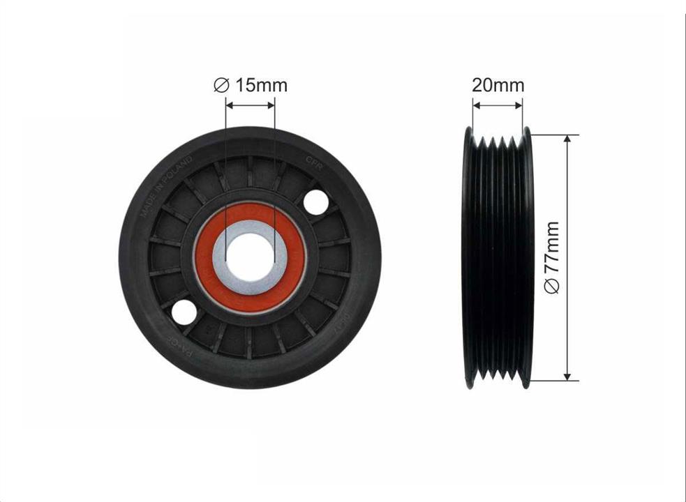 Caffaro 81-98 Bypass roller 8198: Buy near me in Poland at 2407.PL - Good price!