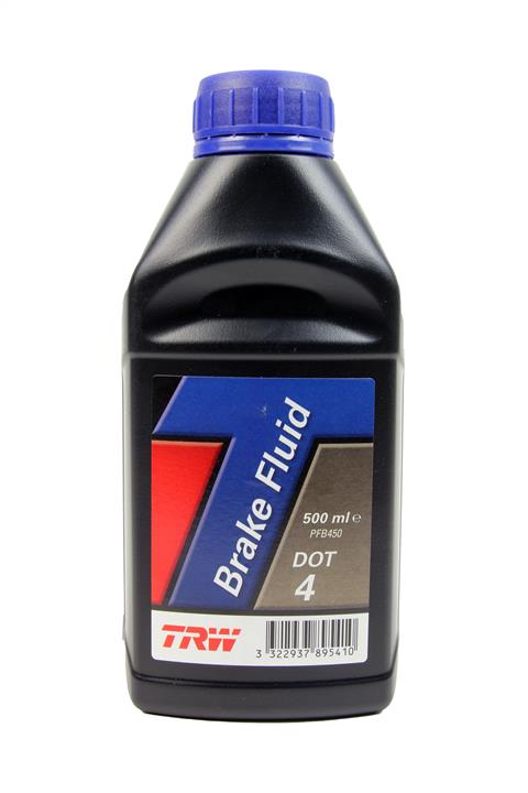 Brake Fluid DOT 4, 0.5L TRW PFB450
