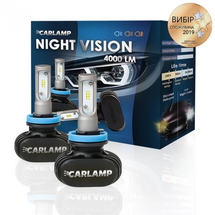 Carlamp NVH11 LED-Lampen, Satz Carlamp Night Vision H11 12V 25W 5000K (2 Stk.) NVH11: Kaufen Sie zu einem guten Preis in Polen bei 2407.PL!