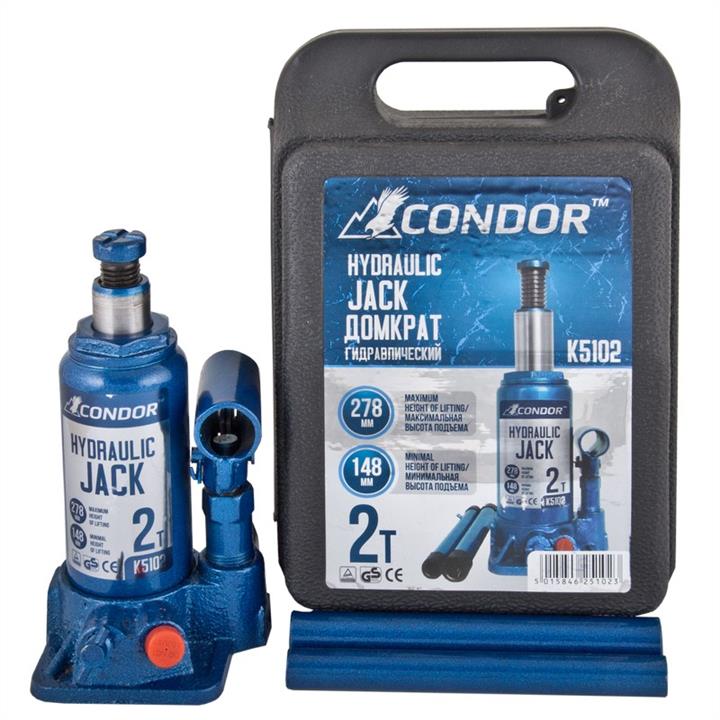 Condor K5102 Podnośnik do butelek CONDOR K5102 2t 148-278mm K5102: Dobra cena w Polsce na 2407.PL - Kup Teraz!