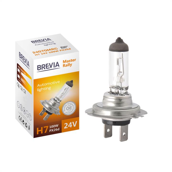 Brevia 24070MRC Halogen lamp Brevia Master Rally 24V H7 100W 24070MRC: Buy near me at 2407.PL in Poland at an Affordable price!