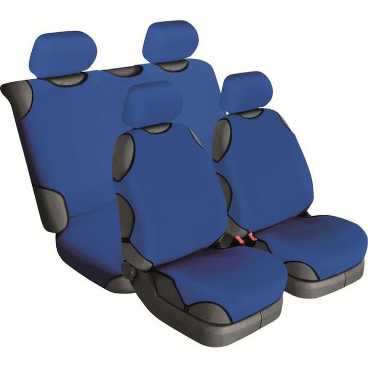 Beltex 13310 Car seat covers universal Cotton 2+2 blue without head restraints 13310: Buy near me in Poland at 2407.PL - Good price!