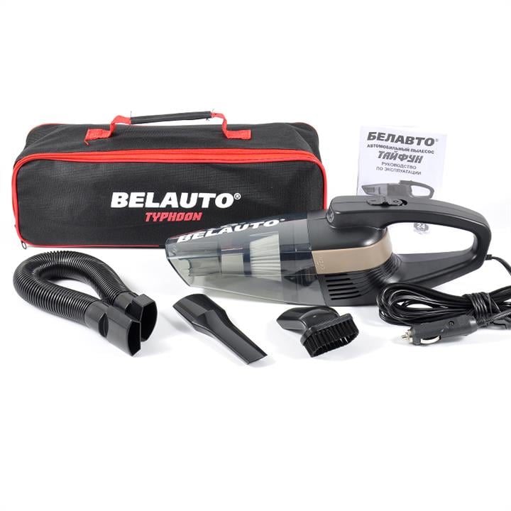 Belauto BA55B Автомобільний пилосос з LED ліхтарем 110 Вт 3.2 кПа BELAUTO Тайфун чорний (BA55B) BA55B: Приваблива ціна - Купити у Польщі на 2407.PL!