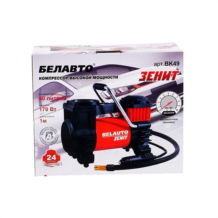Sprężarka samochodowa BELAUTO Zenith 10 atm 40 l &#x2F; min pojedynczy tłok (BK49) Belauto BK49
