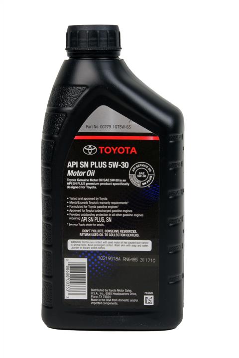 Olej silnikowy Toyota 5W-30, 0,946L Toyota 00279-1QT5W