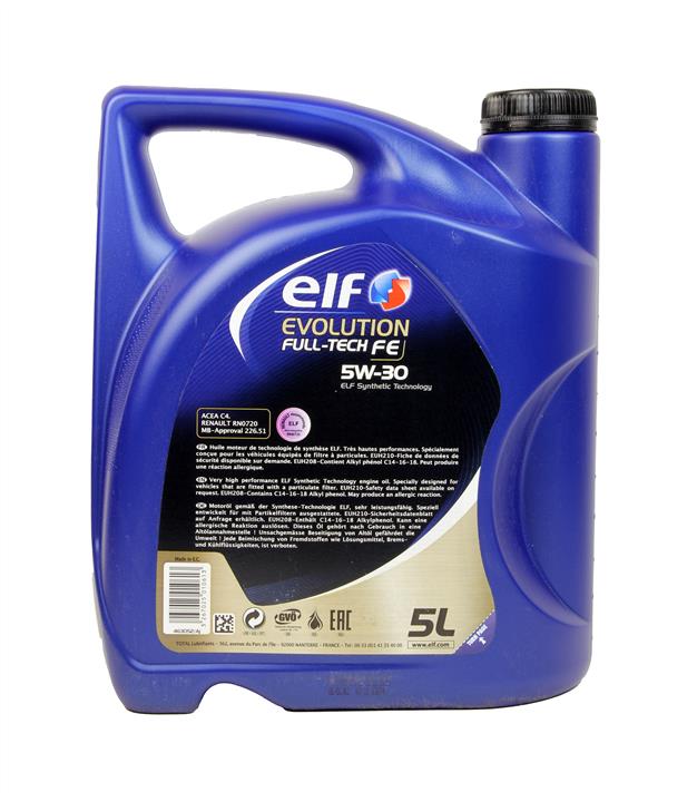 Elf Моторное масло Elf Evolution Full-Tech FE 5W-30, 5л – цена 163 PLN