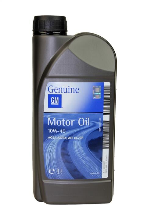 General Motors 93165213 Engine oil General Motors Semi Synthetic 10W-40, 1L 93165213: Buy near me in Poland at 2407.PL - Good price!