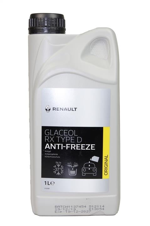 Renault 77 11 428 132 Antifreeze concentrate GLACEOL RX TYPE D, green, -37°C, 1 L 7711428132: Buy near me in Poland at 2407.PL - Good price!