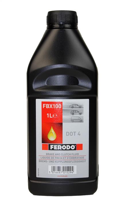 Ferodo FBX100 Brake fluid DOT 4 1 l FBX100: Buy near me in Poland at 2407.PL - Good price!